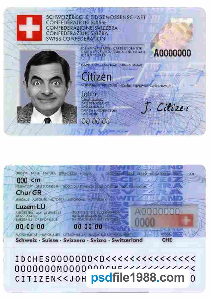 Switzerland ID